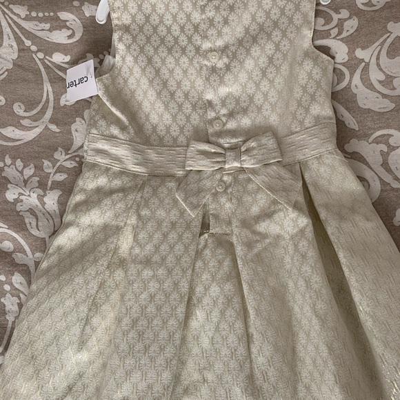 BNWT Carter’s Jacquard 24 months Christmas sparkle Dress - Picture 2 of 8